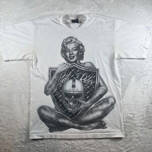 Vintage Raiders Marilyn Monroe Made In USA Tee